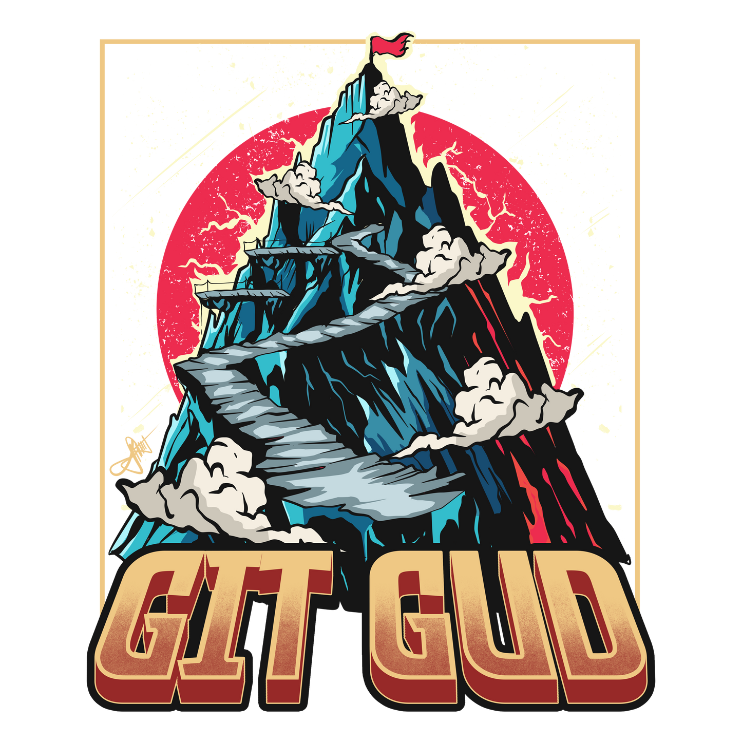 Camiseta "Git Gud"